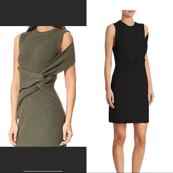 3.1 Phillip Lim Dresses & Skirts - NWT 3.1 Phillip Lim Draped Wool Twist Tank Dress S